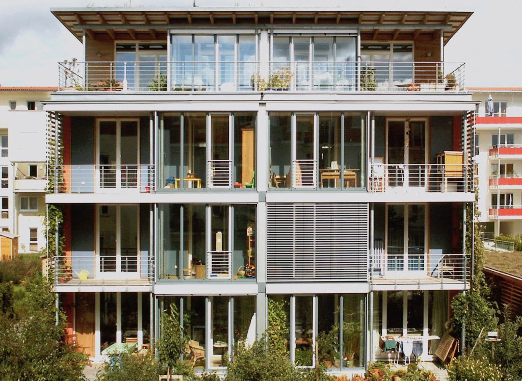 Teichert . Architekten: Mehrfamilienhaus Baugruppe Freiburg-Rieselfeld