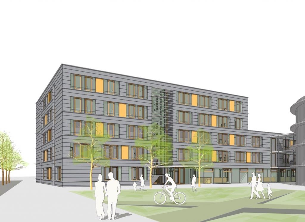 Teichert . Architekten:  Erweiterung Kreishaus Nordfriesland in Husum