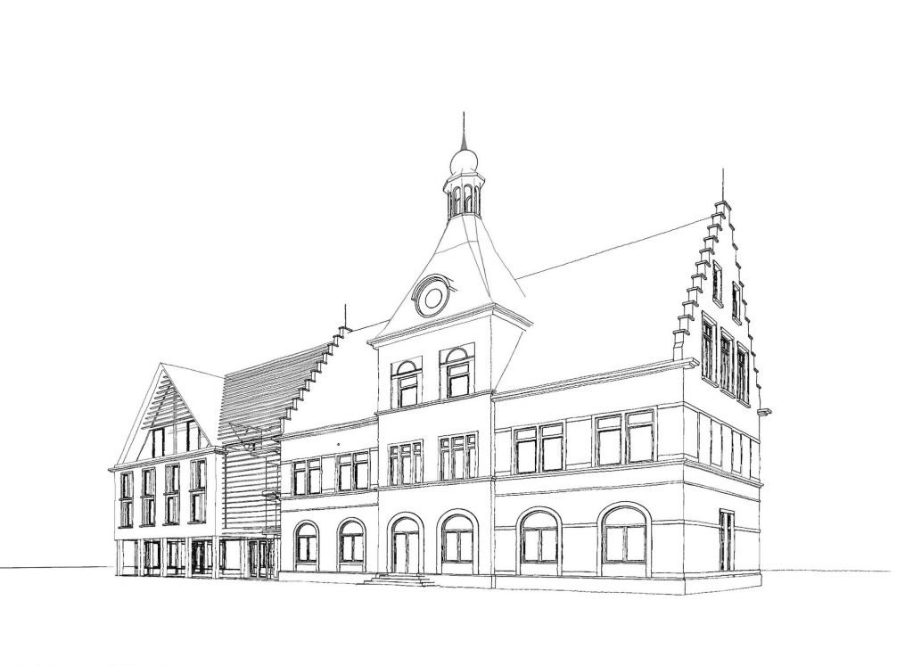 Teichert . Architekten:  Erweiterung Rathaus Zell am Harmersbach